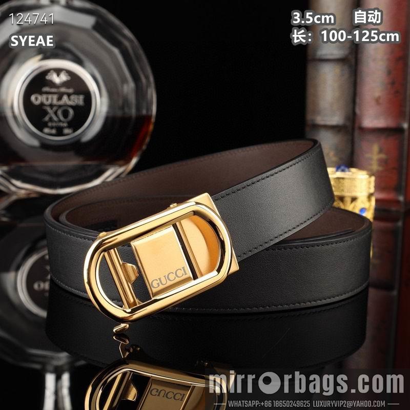 Gucci belt 35mmX100-125cm 8L32