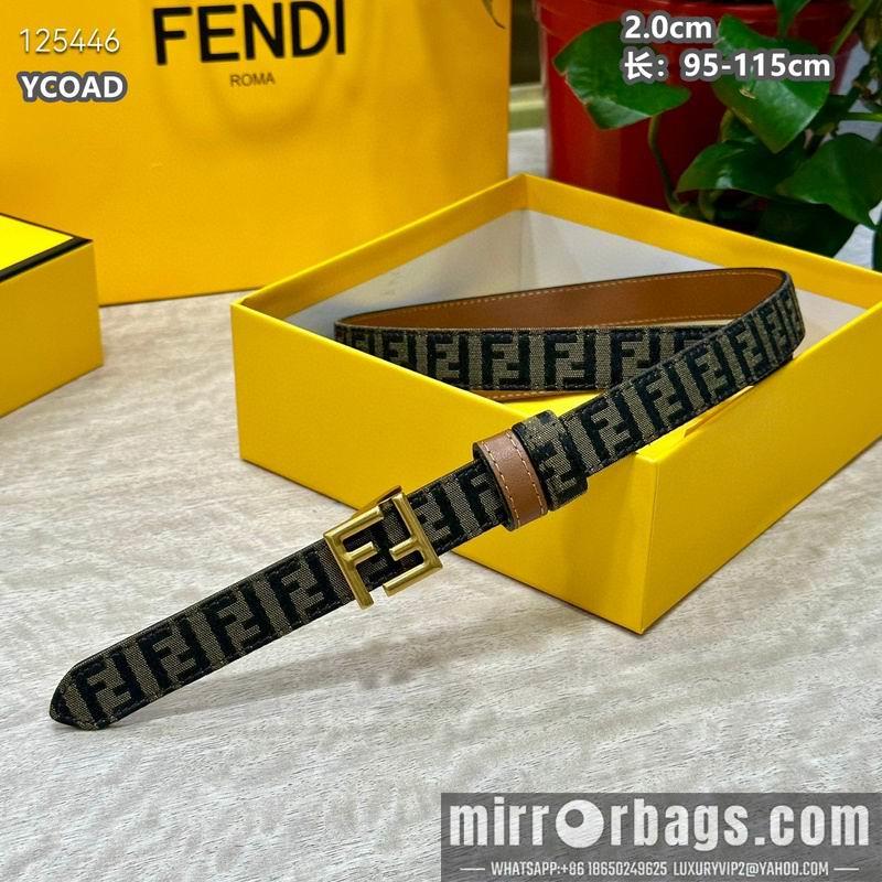 Fendi belt 20mmX95-115cm 8L13