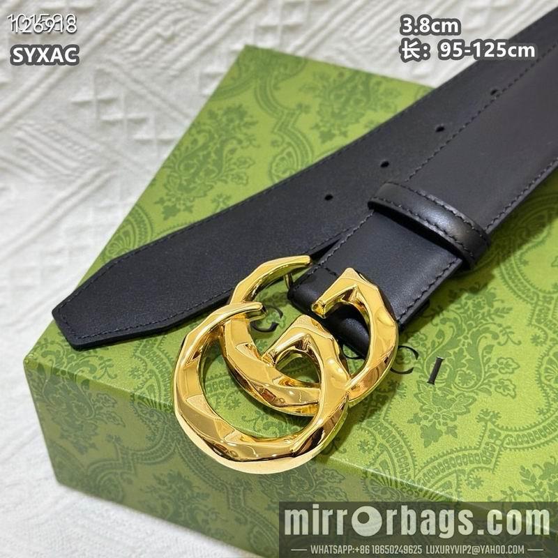 Gucci belt 38mmX95-125cm 8L38