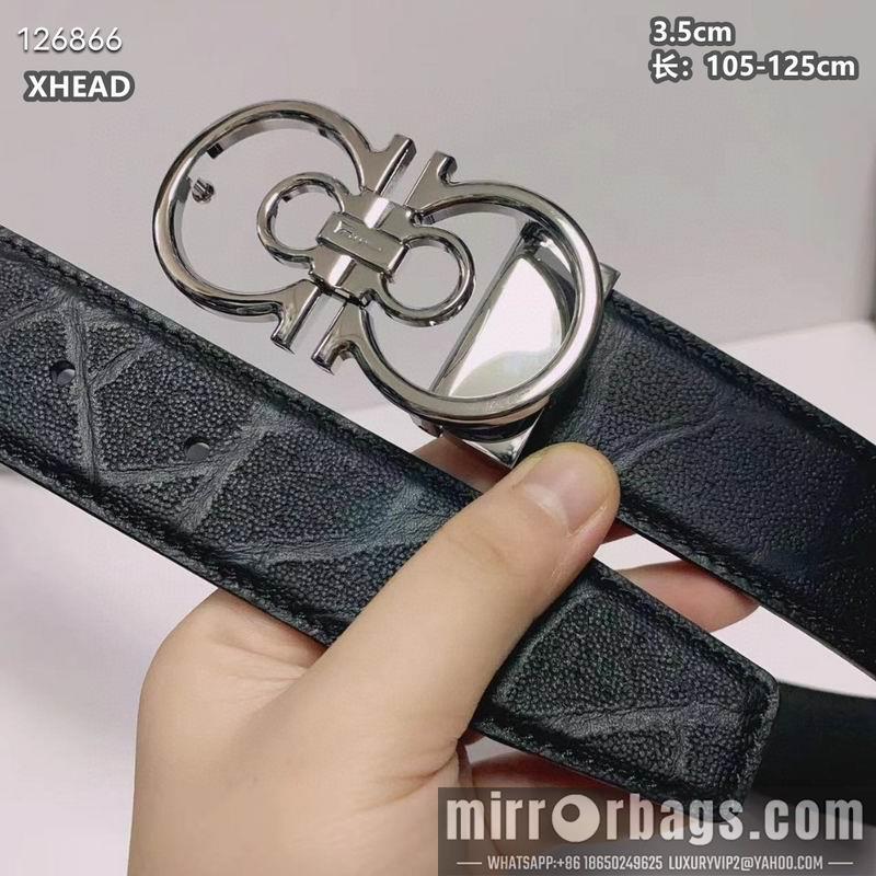 Ferragamo belt 35mmX105-125cm 8L110