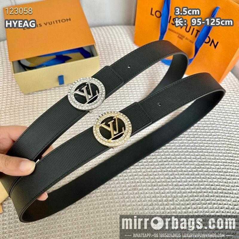 LV belt 35mmX95-125cm 8L01