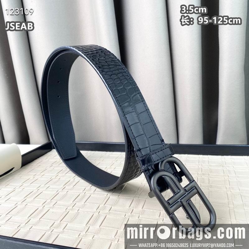 Balenciaga belt 35mmX95-125cm 8L08