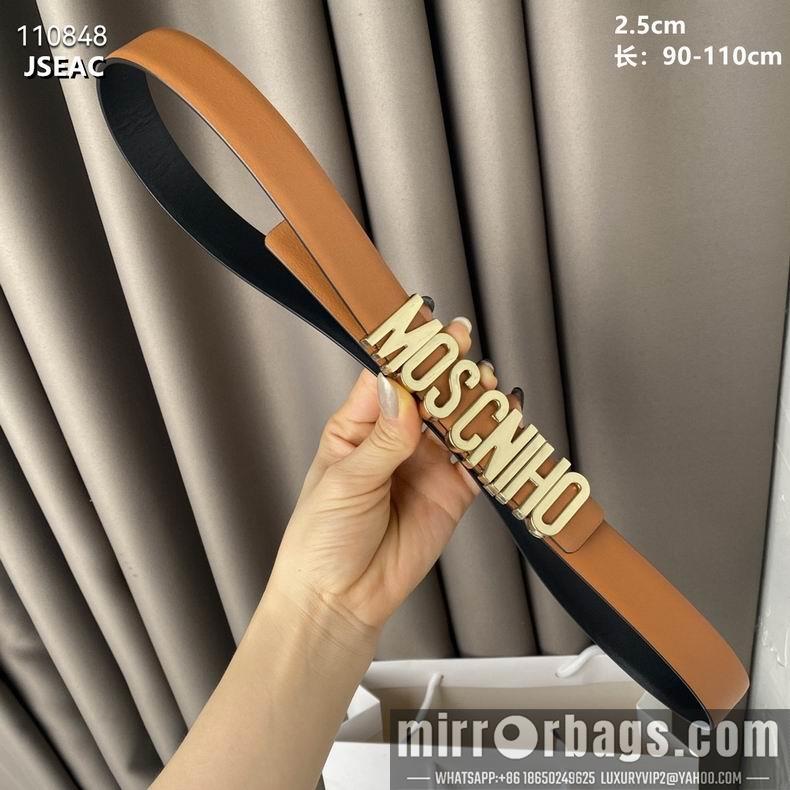 Moschino Belt 25mmX90-110cm 8L02