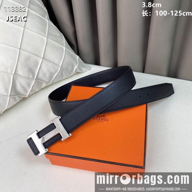 Hermes belt 38mmX100-125cm 8L082501