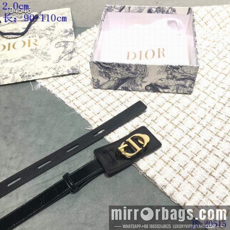 Dior Belt 20mmX90-110cm 8L12