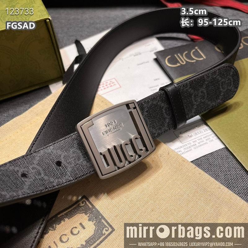 Gucci belt 35mmX95-125cm 8L06