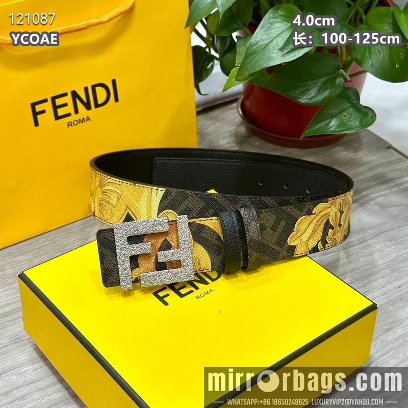 Fendi belt 40mmX100-125cm 8L112