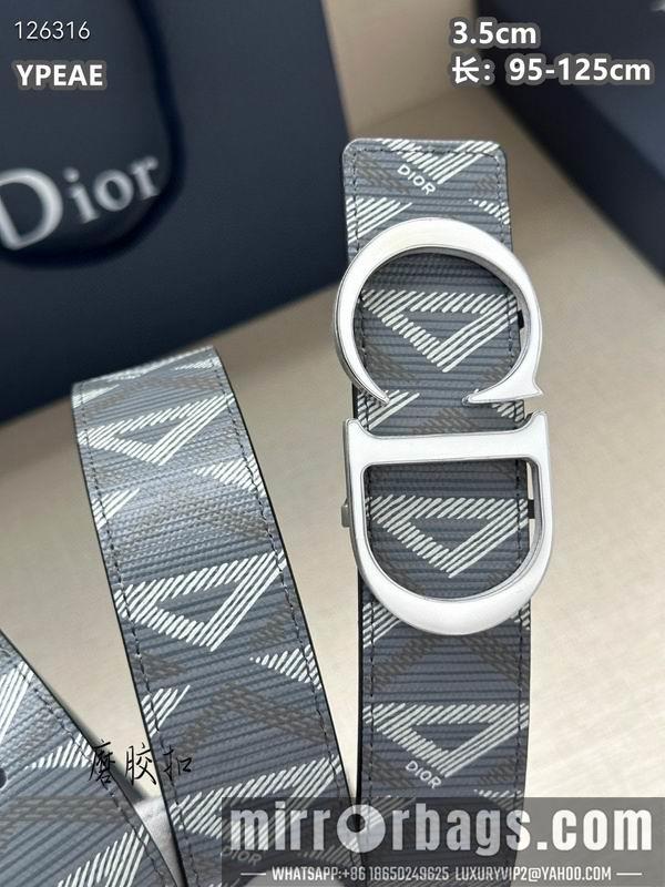 Dior belt 35mmX95-125cm 8L16