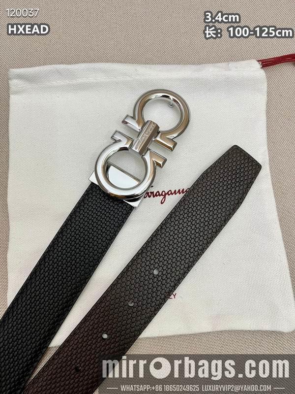Ferragamo belt 34mmX100-125cm 8L04