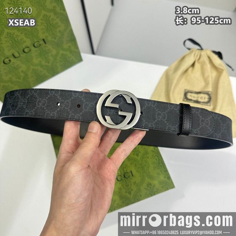 Gucci belt 38mmX95-125cm 8L09