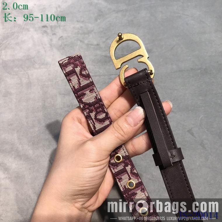 Dior Belt 20mmX95-110cm 8L09