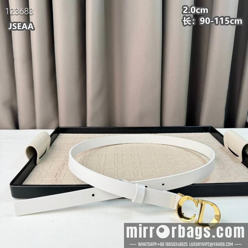 Dior belt 20mmX90-115cm 8L19