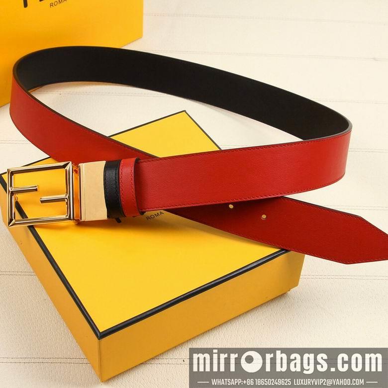 Fendi Belt 38mmX95-125cm 7D72