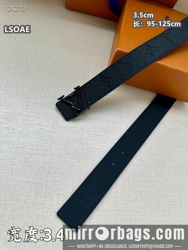 LV belt 35mmX95-125cm 8L09