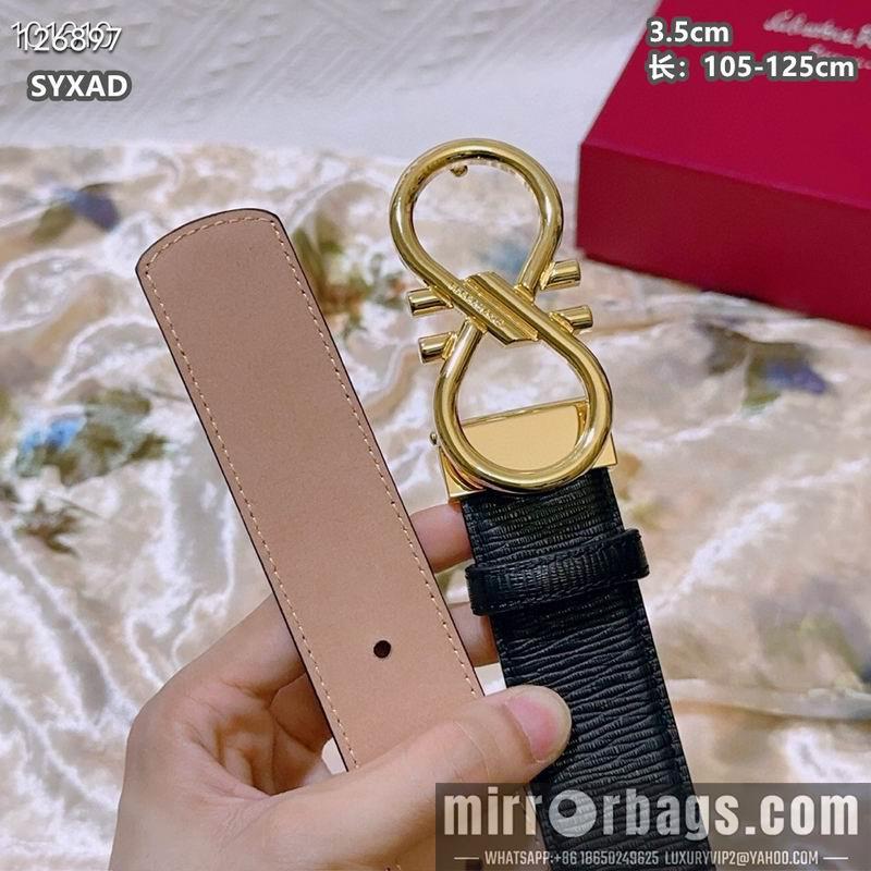 Ferragamo belt 35mmX105-125cm 8L94