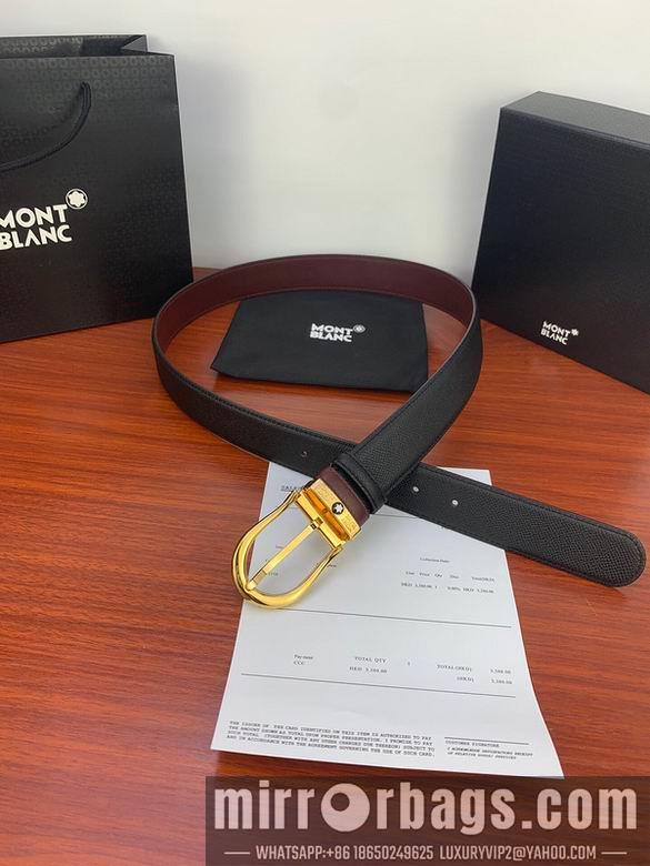 Montblanc Belt 34mmX95-125CM 7D13