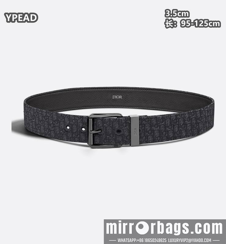 Dior belt 35mmX95-125cm 8L38