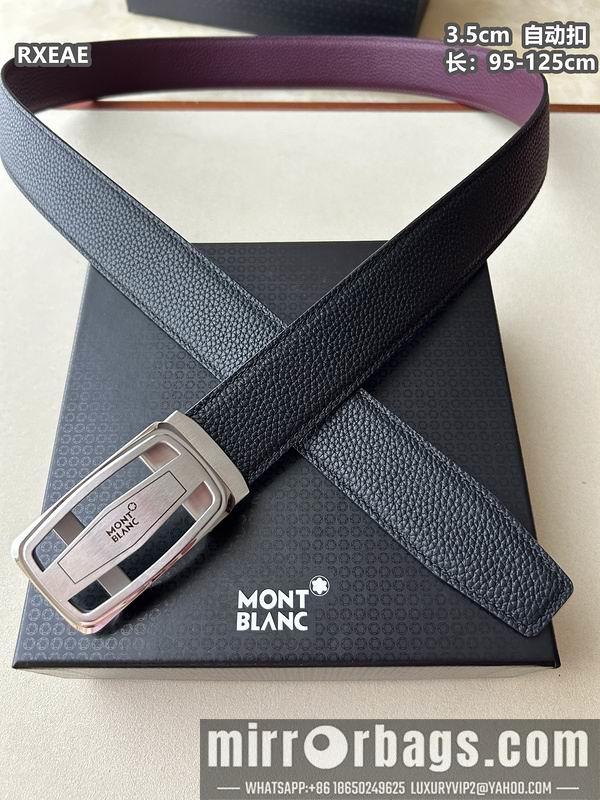 Montlanc belt 35mmX100-125cm 8L81