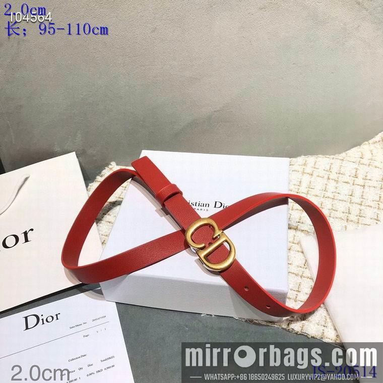 Dior Belt 20mmX95-110cm 8L11