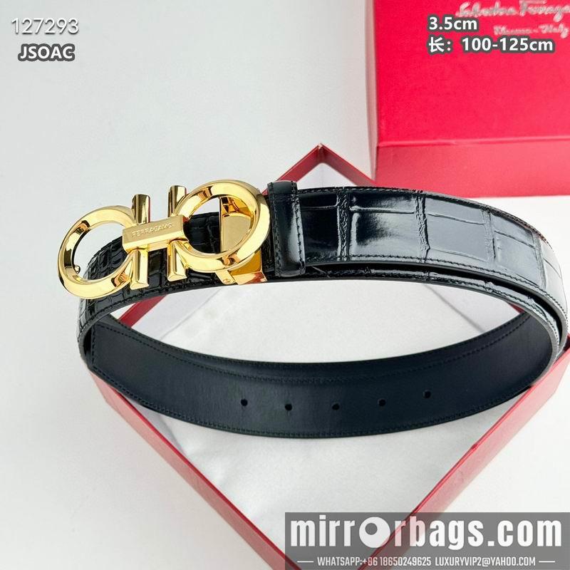 Ferragamo belt 35mmX100-125cm 8L85