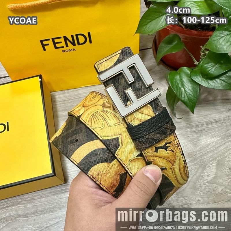 Fendi belt 40mmX100-125cm 8L150