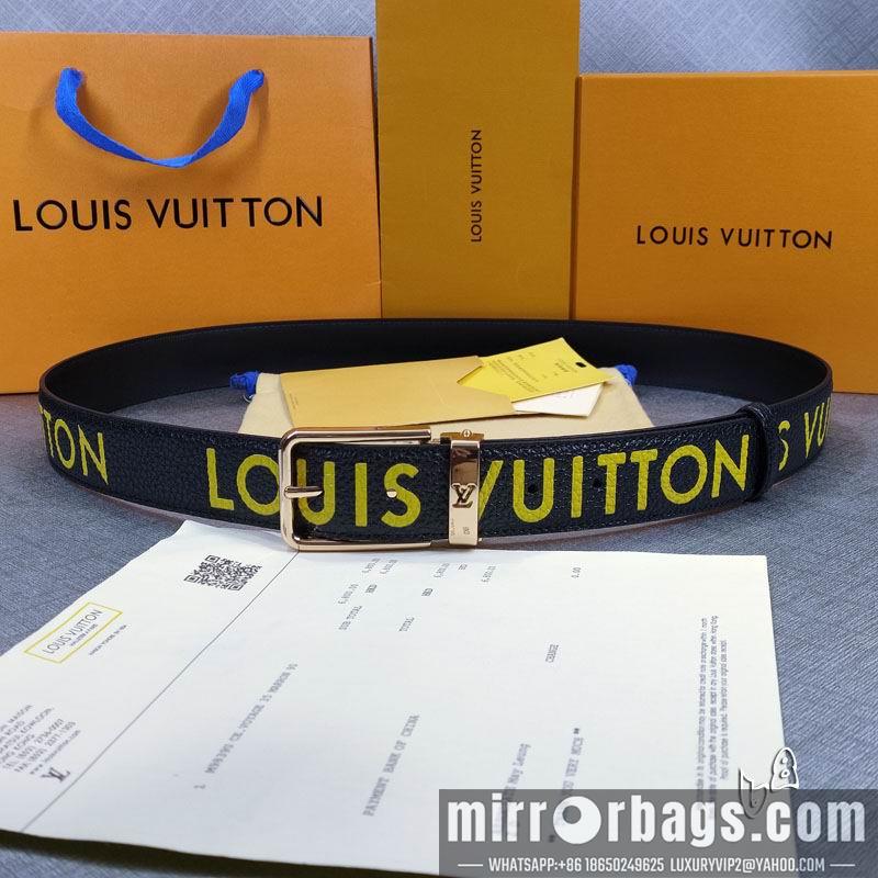 LV belt 35mmX90-125cm lb01