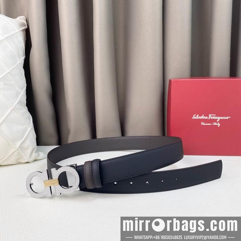 Ferragamo belt 35mmX95-125cm 7D02