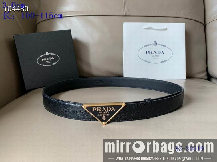 Prada 皮带 3.0X95-110CM 8L7D