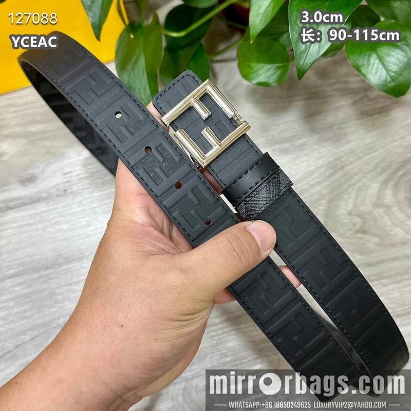 Fendi belt 30mmX90-115cm 8L24