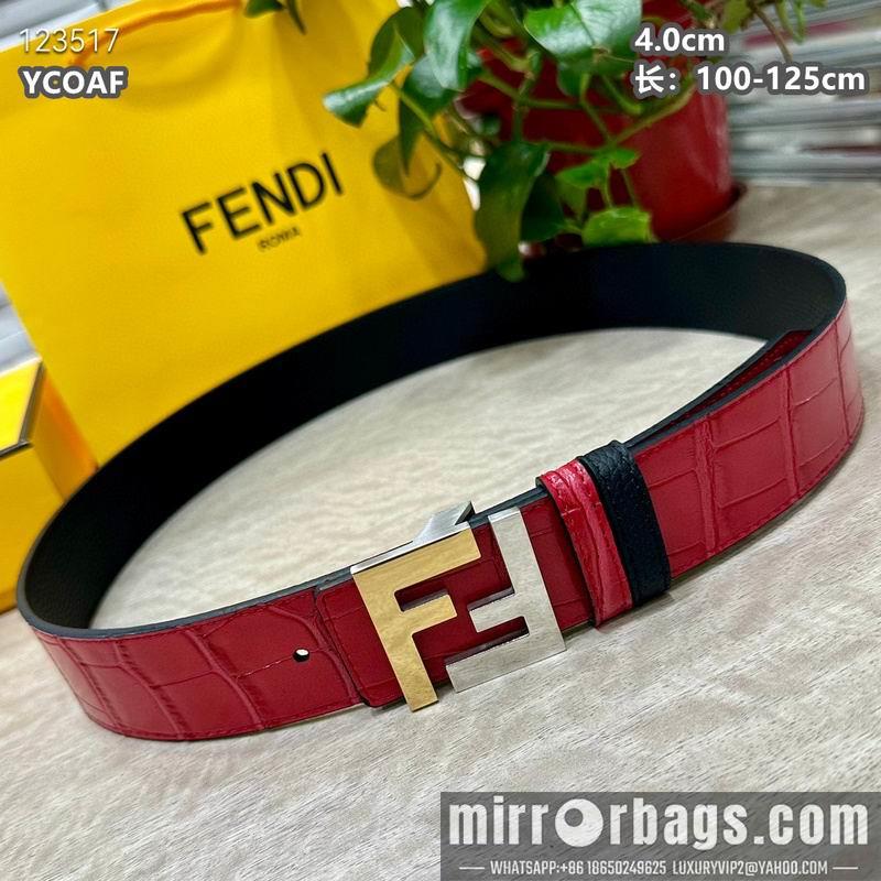 Fendi belt 40mmX100-125cm 8L32