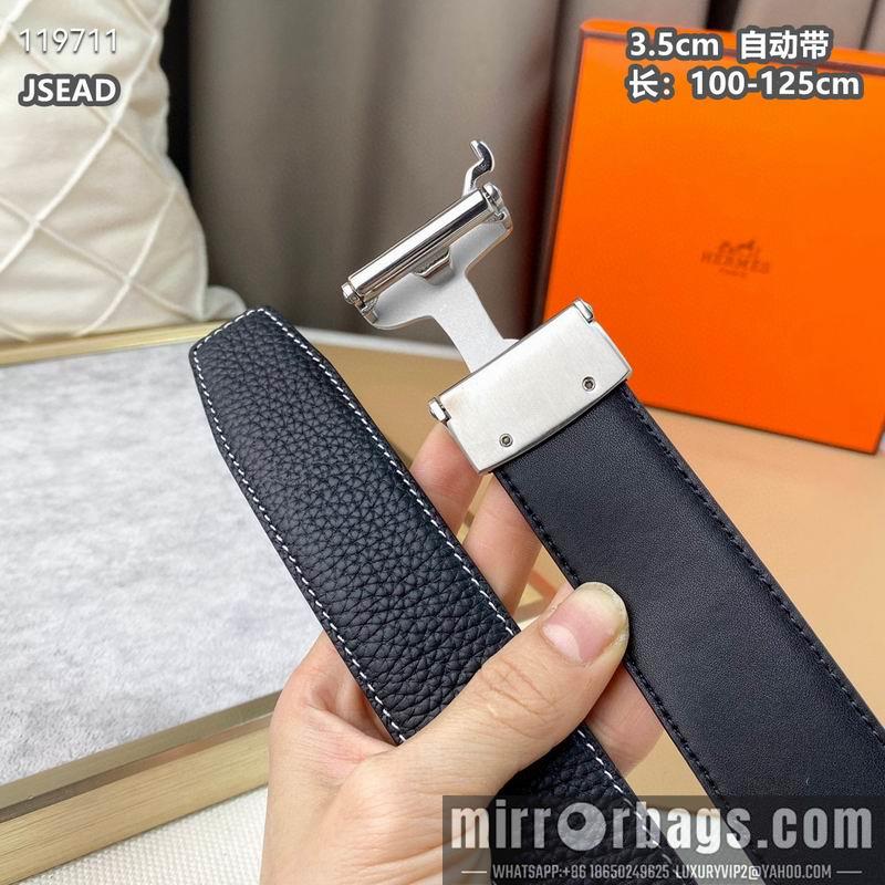 Hermes belt 自动带35mmX100-125cm 8L040801