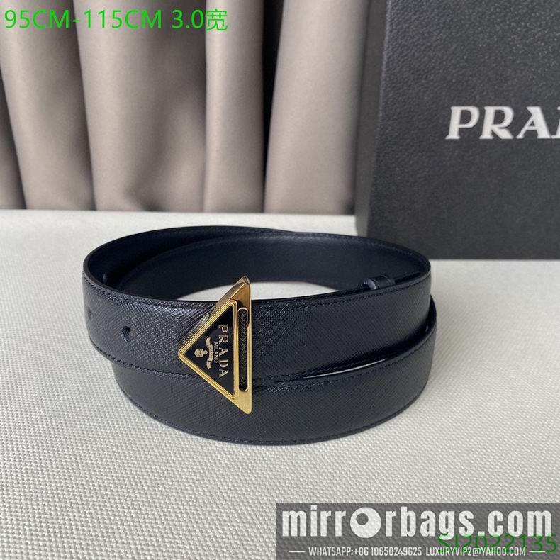 Prada Belt 30mmX95-115cm 7D01