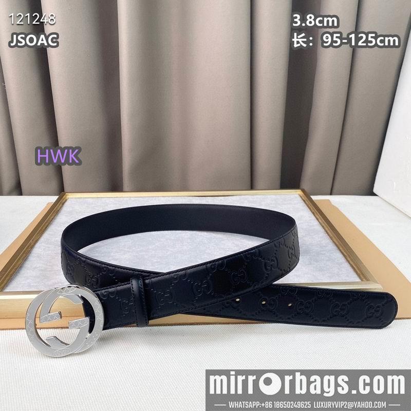Gucci belt 38mmX95-125cm 8L16