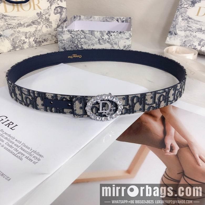 Dior Belt 30mmX95-110cm 7d07
