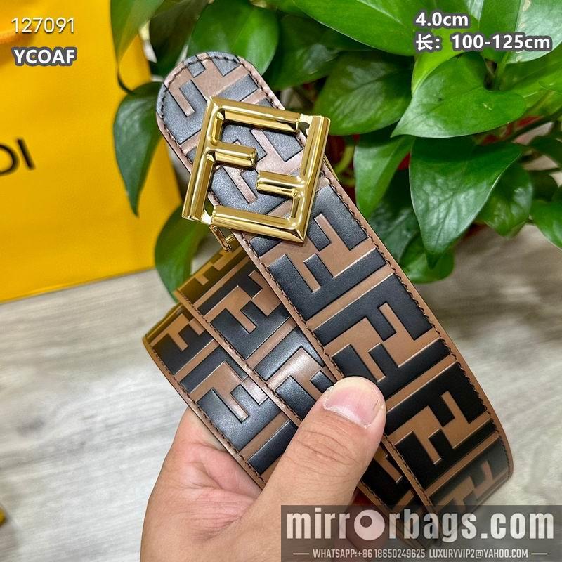 Fendi belt 40mmX100-125cm 8L137