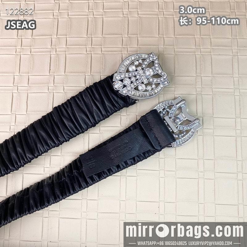 Chanel belt 30mmX95-110cm 8L29