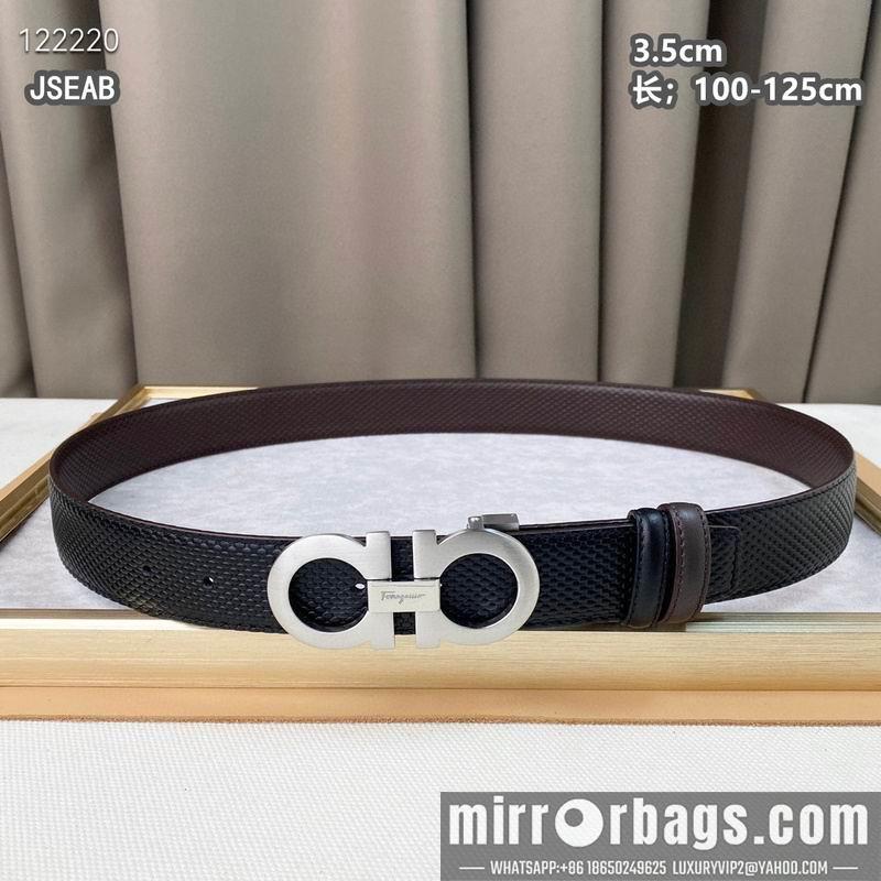 Ferragamo belt 35mmX100-125cm 8L79
