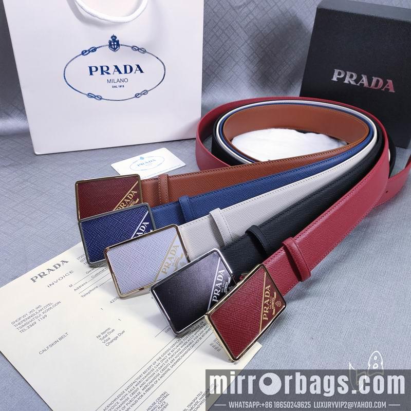 Prada Belt 38mmX80-125cm lb071802
