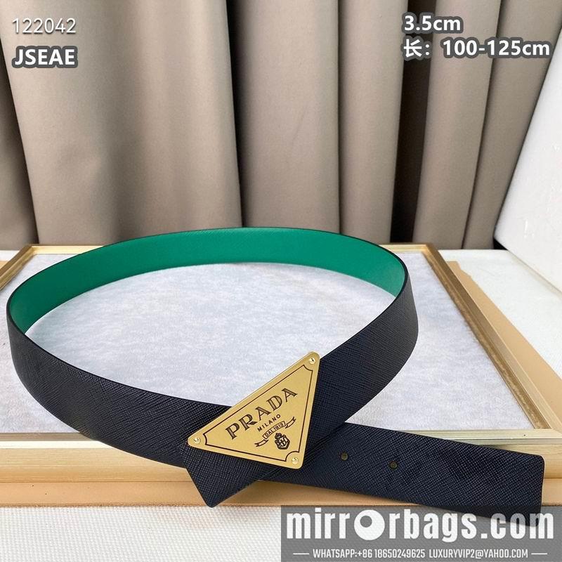 Prada belt 35mmX100-125cm 8L43