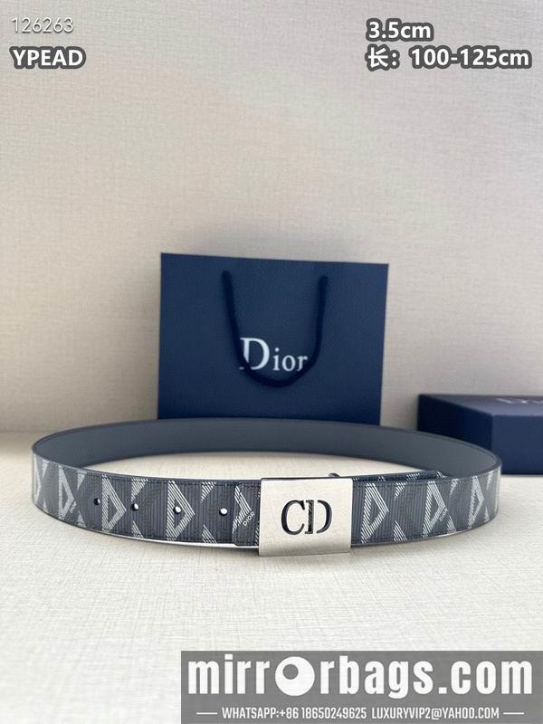 Dior belt 35mmX100-125cm 8L28