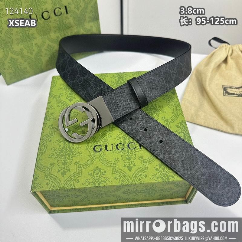 Gucci belt 38mmX95-125cm 8L09