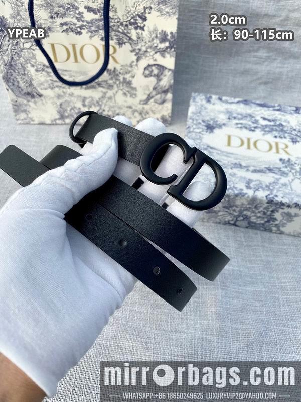 Dior belt 20mmX90-115cm 8L23
