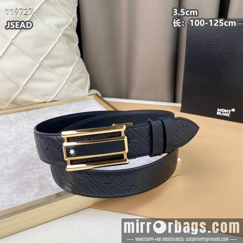 Montblanc belt 35mmX100-125cm 8L040801