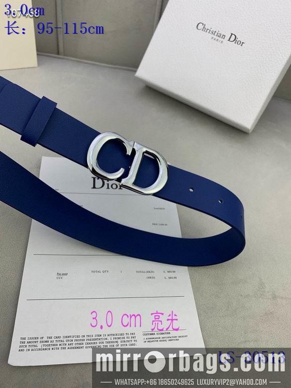 Dior Belt 30mm 95-115cm 8L05