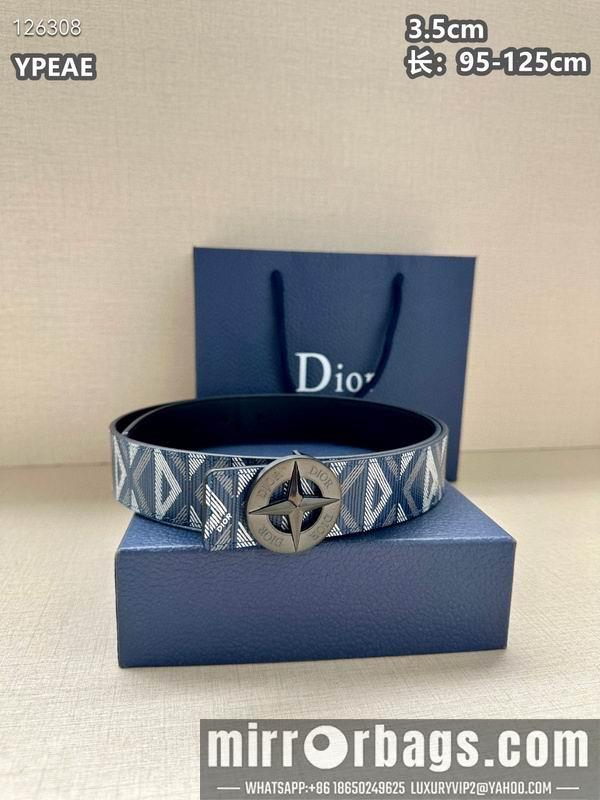 Dior belt 35mmX95-125cm 8L18