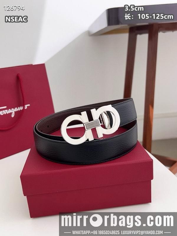 Ferragamo belt 35mmX105-125cm 8L92