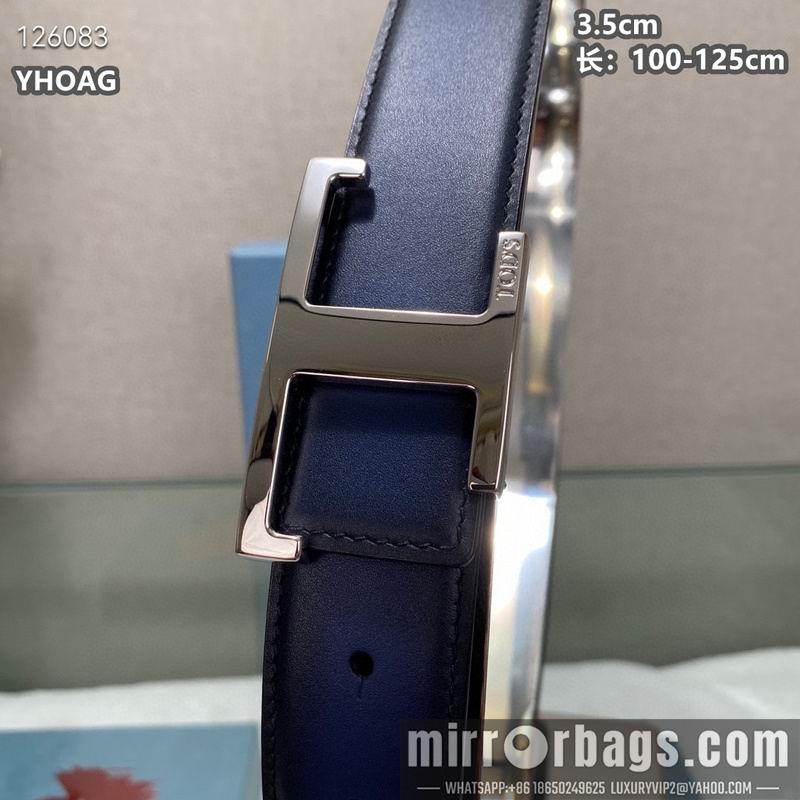 Tod's belt 35mmX100-125cm 8L05