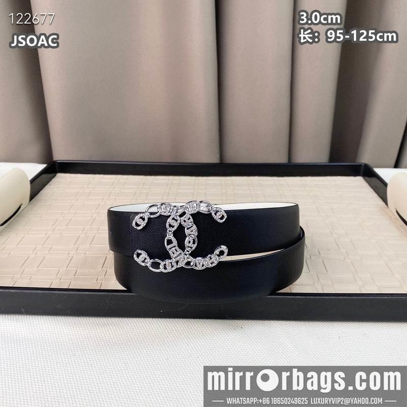 Chanel belt 30mmX95-125cm 8L28