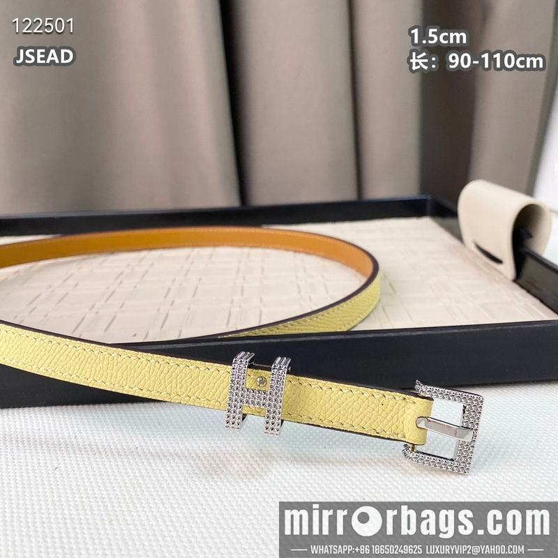 Hermes belt 15mmX90-110cm 8L01