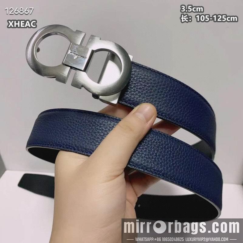 Ferragamo belt 35mmX105-125cm 8L103